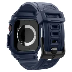 Apple Watch 10 dirželis mėlyna SPIGEN RUGGED ARMOR ”PRO” (46 MM)