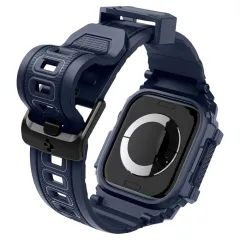 Apple Watch 10 dirželis mėlyna SPIGEN RUGGED ARMOR ”PRO” (46 MM)