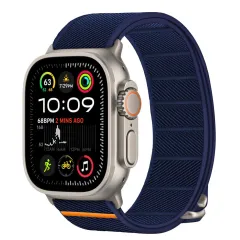 Apple Watch 10 rihm sinine TECH-PROTECT NYLON SLIP (46 MM)