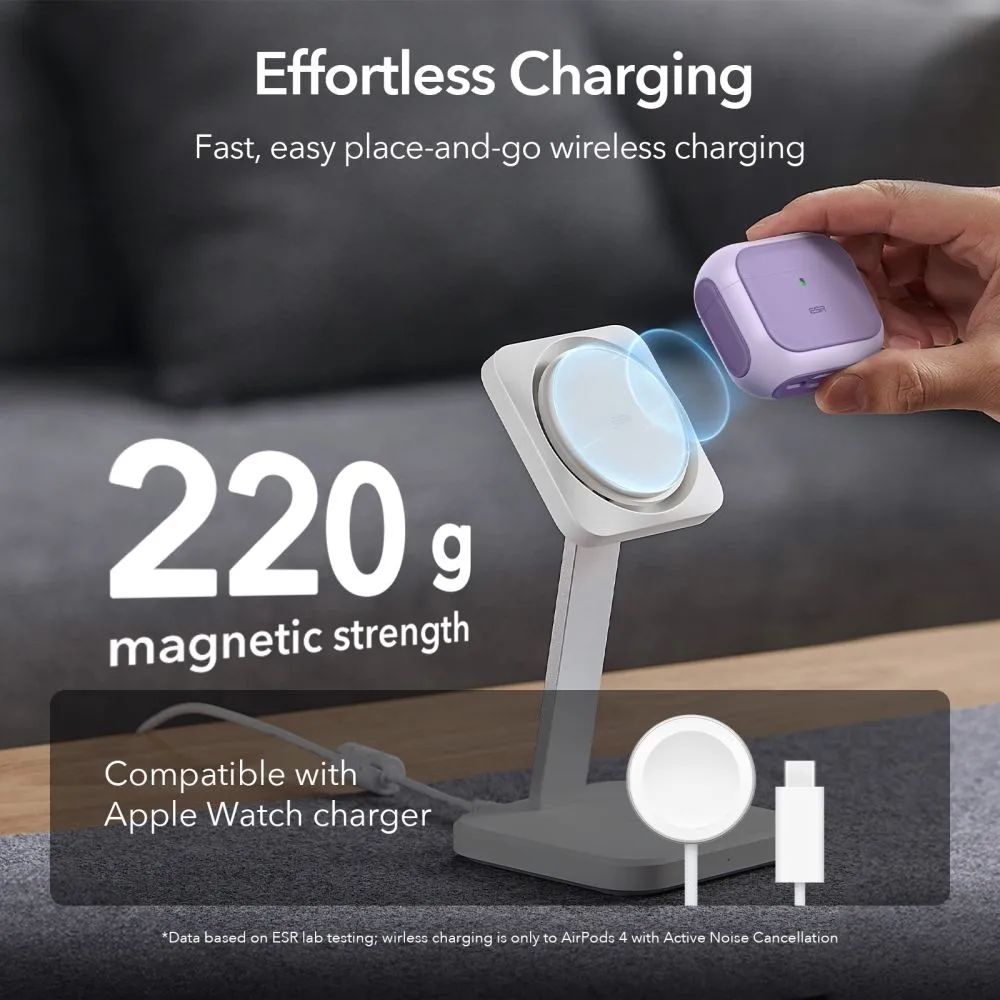 Apple AirPods 4 telefono dėklas  ESR ORBIT HALOLOCK MAGSAFE