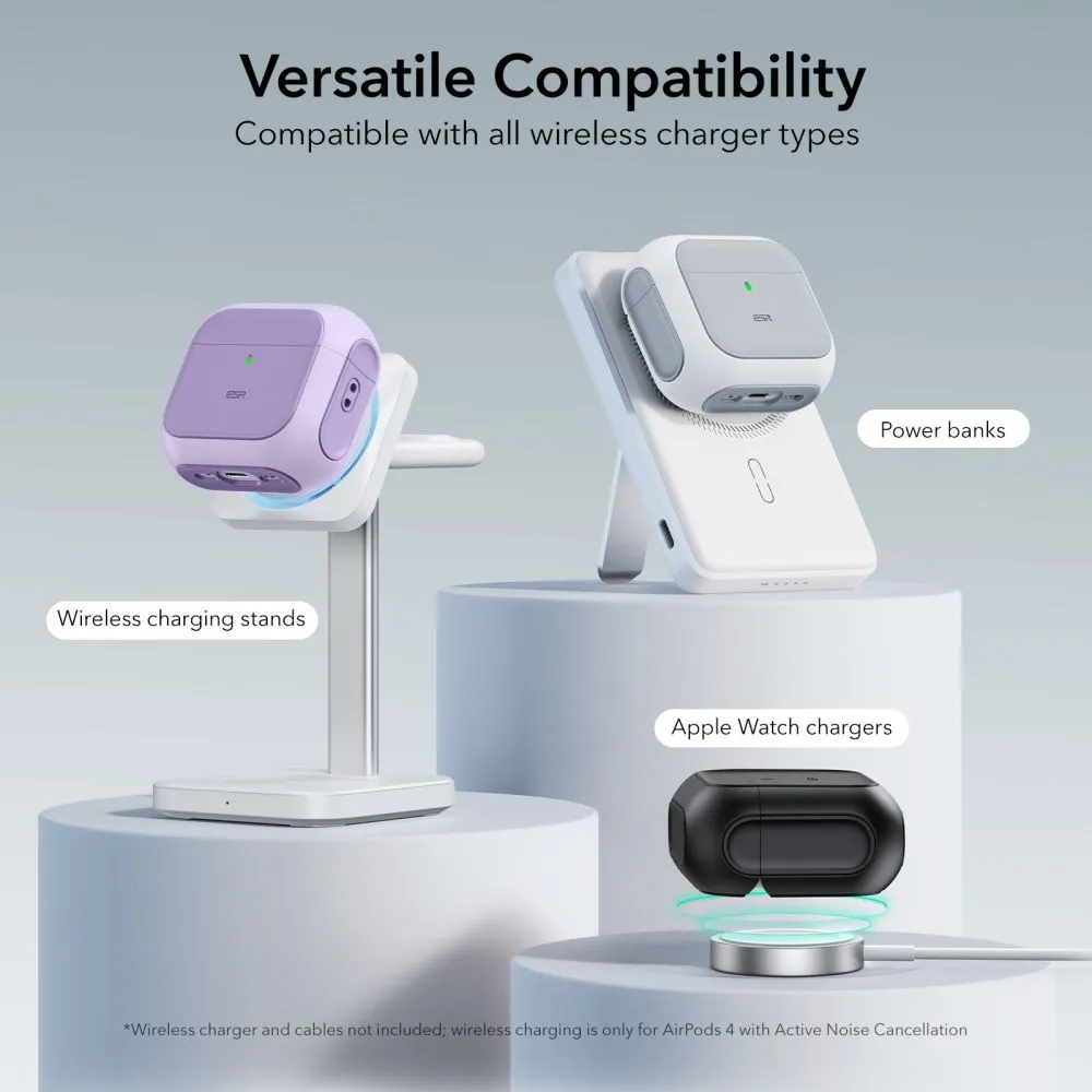 Apple AirPods 4 telefono dėklas  ESR ORBIT HALOLOCK MAGSAFE