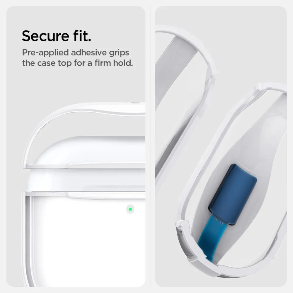 Apple AirPods 4 case white SPIGEN ULTRA HYBRID