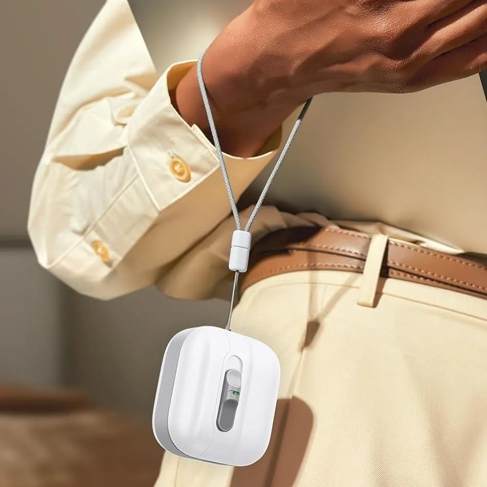 Apple AirPods 4 чехол белый ESR PULSE HALOLOCK MAGSAFE