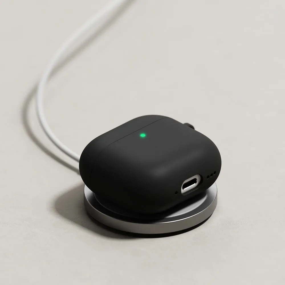 Apple AirPods 4 phone case black RINGKE SILICONE