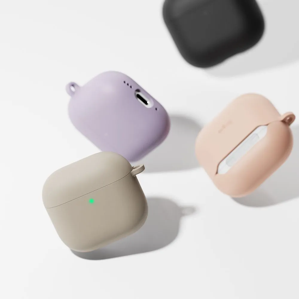 Apple AirPods 4 phone case black RINGKE SILICONE