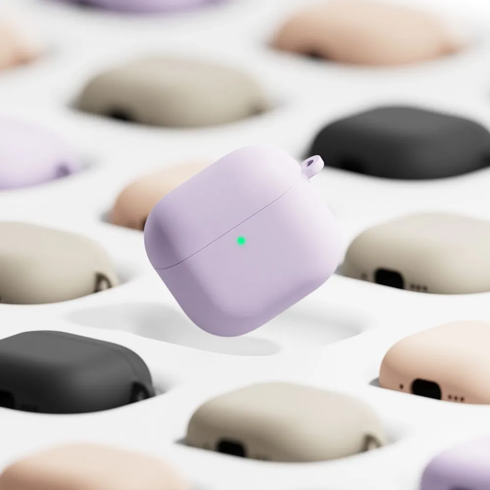 Apple AirPods 4 phone case black RINGKE SILICONE