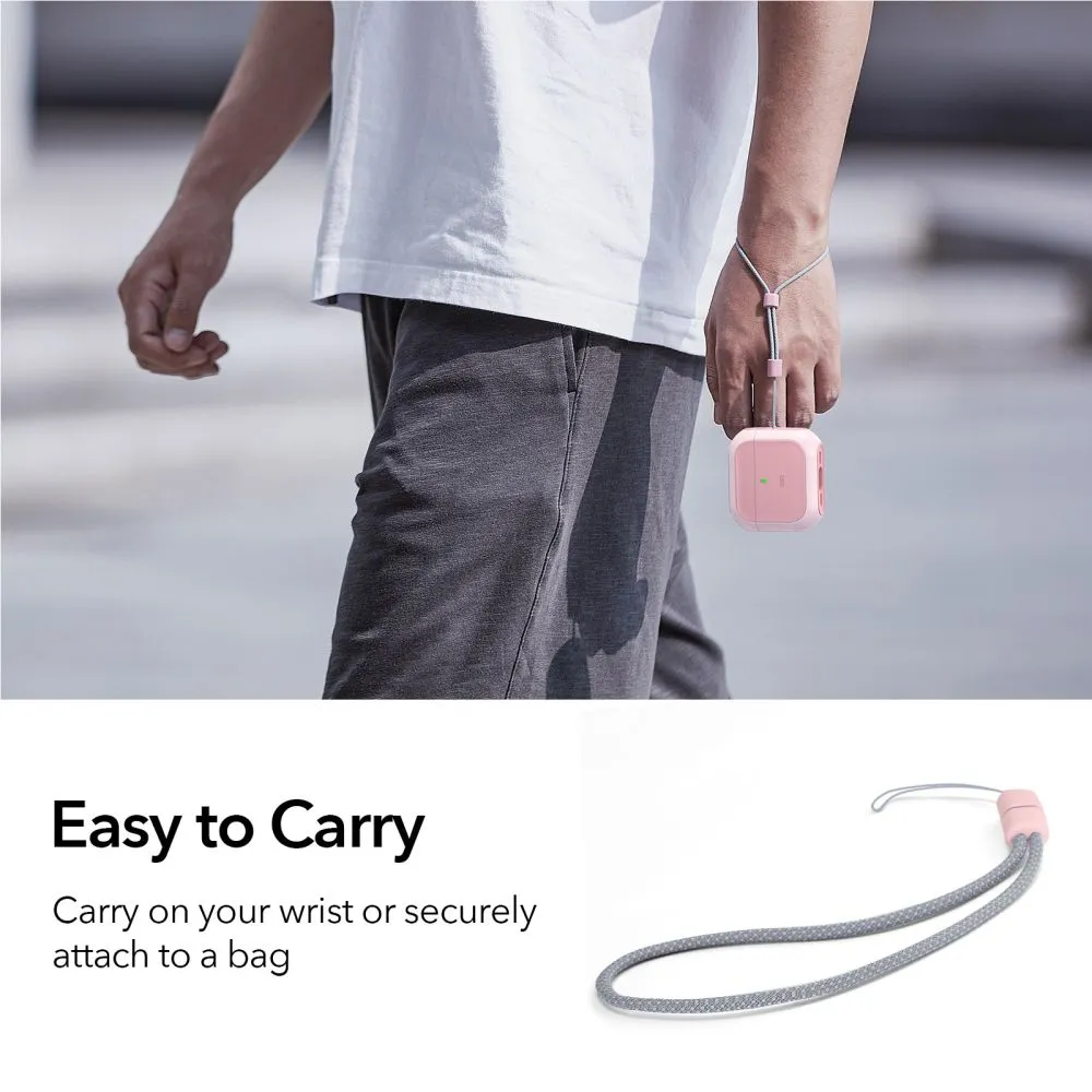 Apple AirPods 4 skal, fodral rosa ESR ORBIT HALOLOCK MAGSAFE