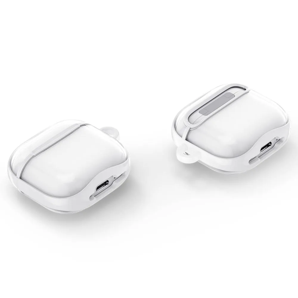 Apple AirPods 4 case white SPIGEN ULTRA HYBRID