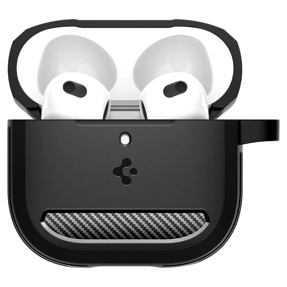 Apple AirPods 4 case black SPIGEN RUGGED ARMOR