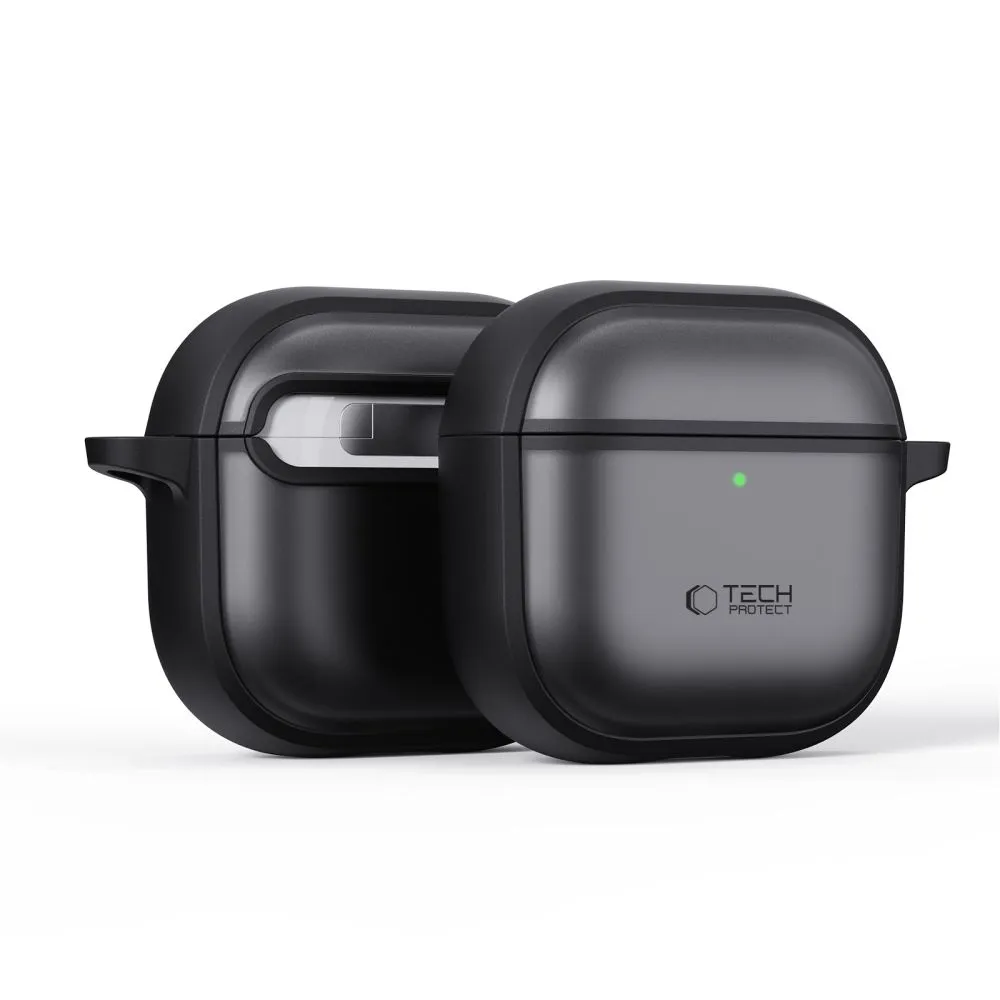 Apple AirPods 4 case black TECH-PROTECT MAGMAT