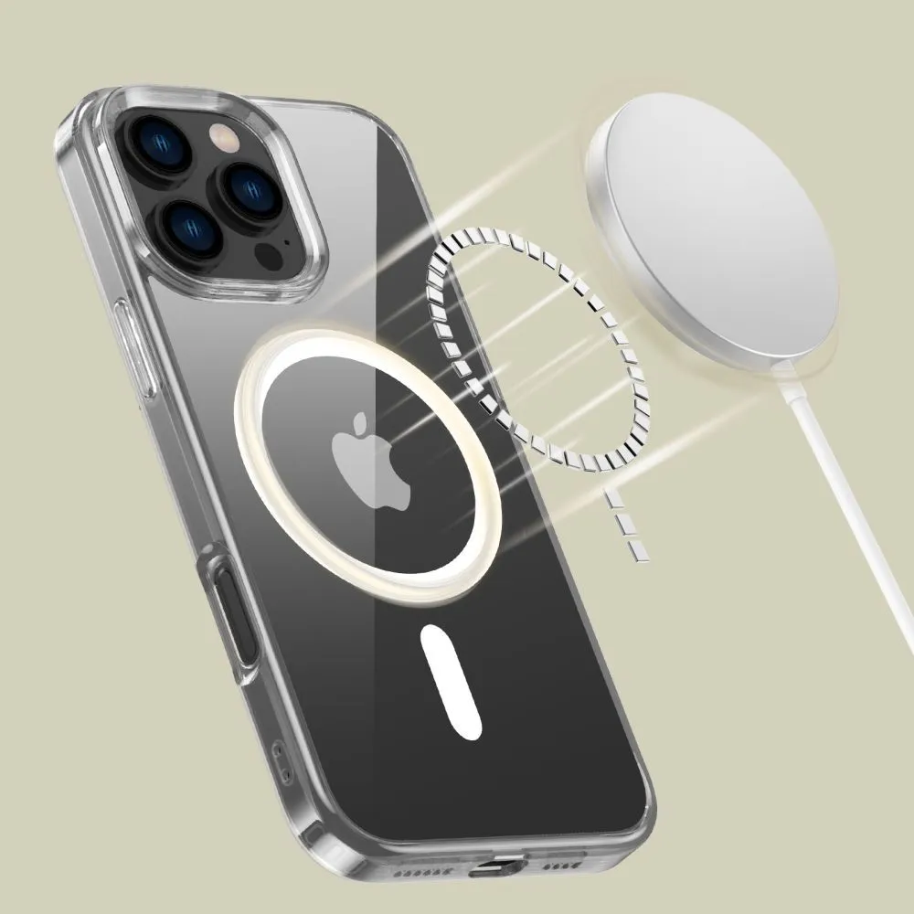 Samsung Galaxy S24 FE case transparent TECH-PROTECT FLEXAIR HYBRID MAGSAFE