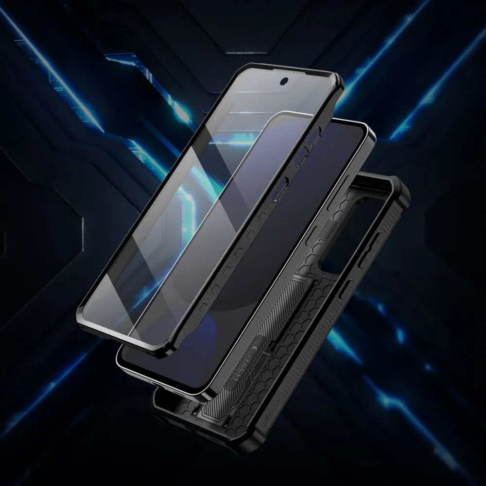 Samsung Galaxy S24 FE case black TECH-PROTECT KEVLAR CAM+