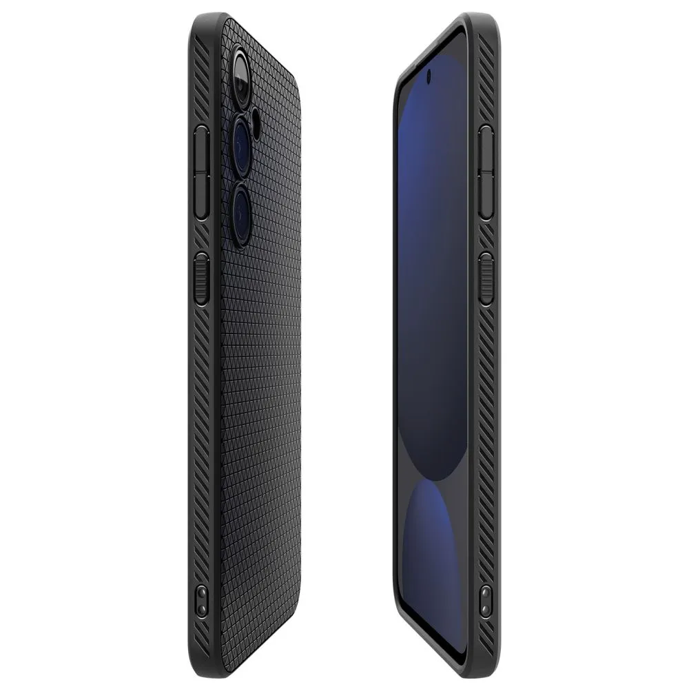 Samsung Galaxy S24 FE vāciņš melns SPIGEN LIQUID AIR