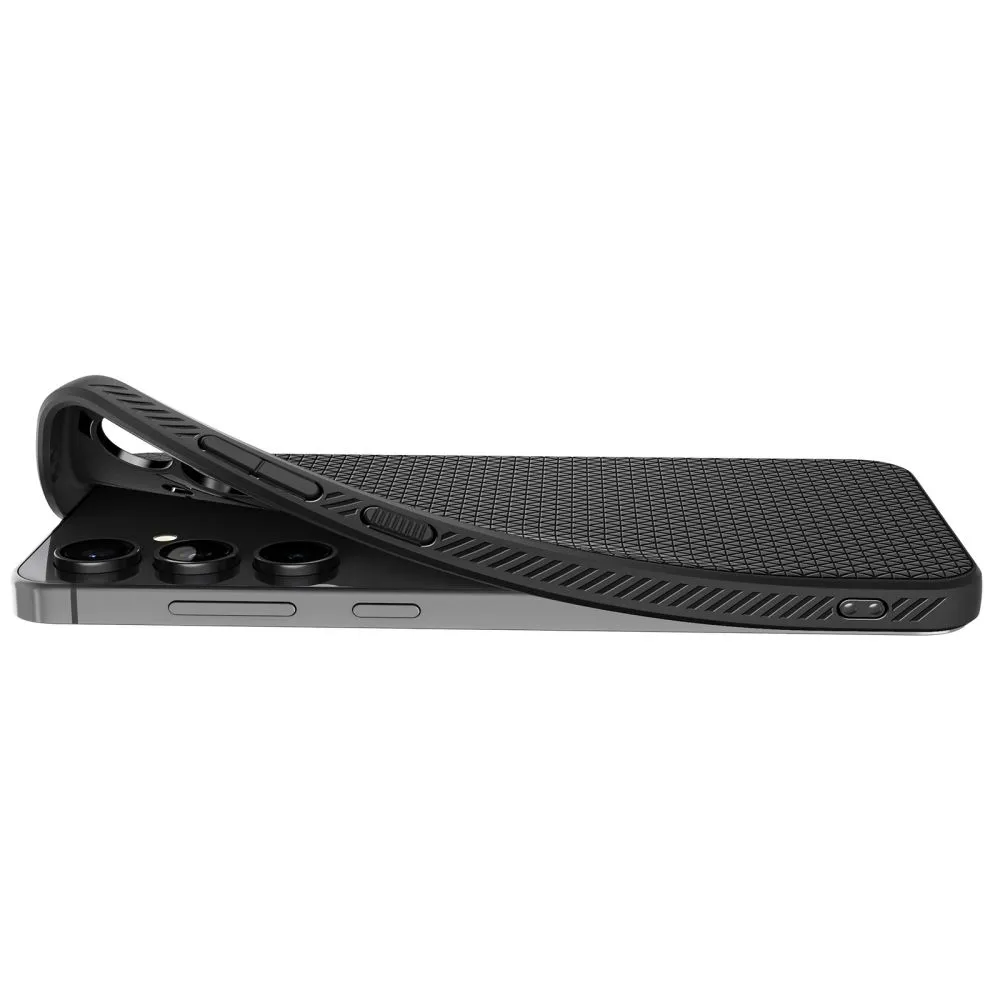 Samsung Galaxy S24 FE vāciņš melns SPIGEN LIQUID AIR