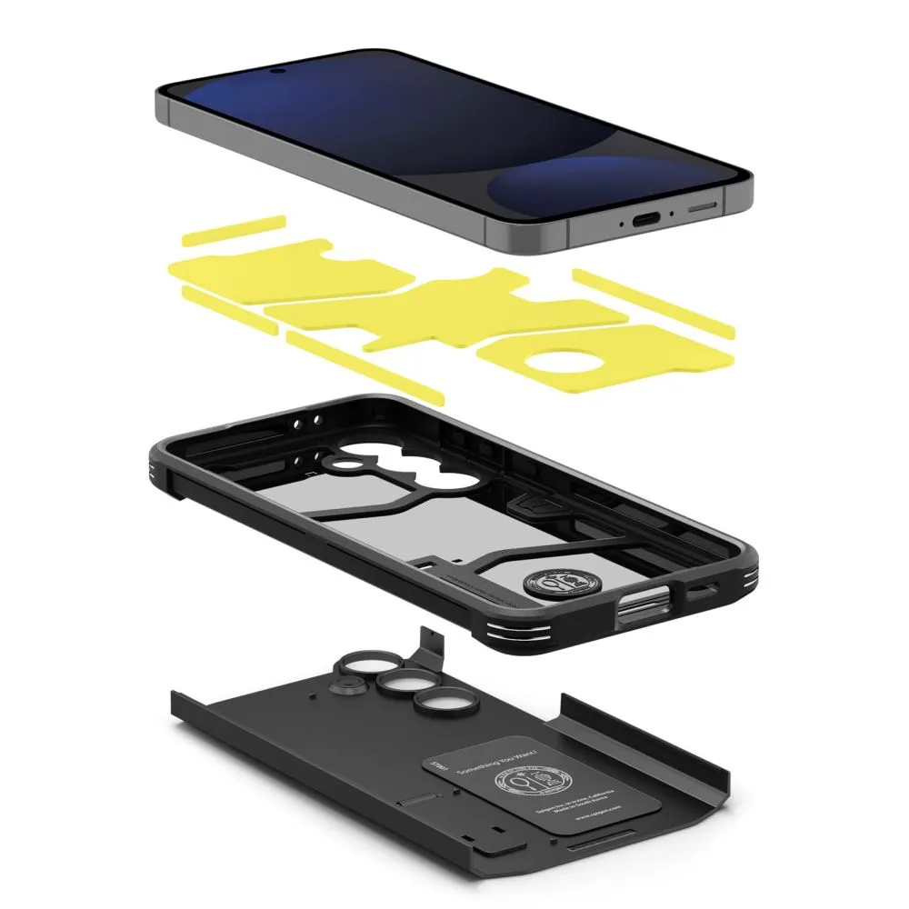 Samsung Galaxy S24 FE vāciņš melns SPIGEN TOUGH ARMOR