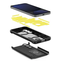 Samsung Galaxy S24 FE vāciņš melns SPIGEN TOUGH ARMOR