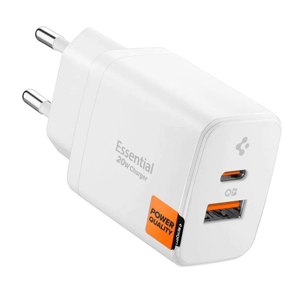 Aксессуары Кабель передачи данных SPIGEN ESSENTIAL EE202EU 2-PORT NETWORK CHARGER 20W 