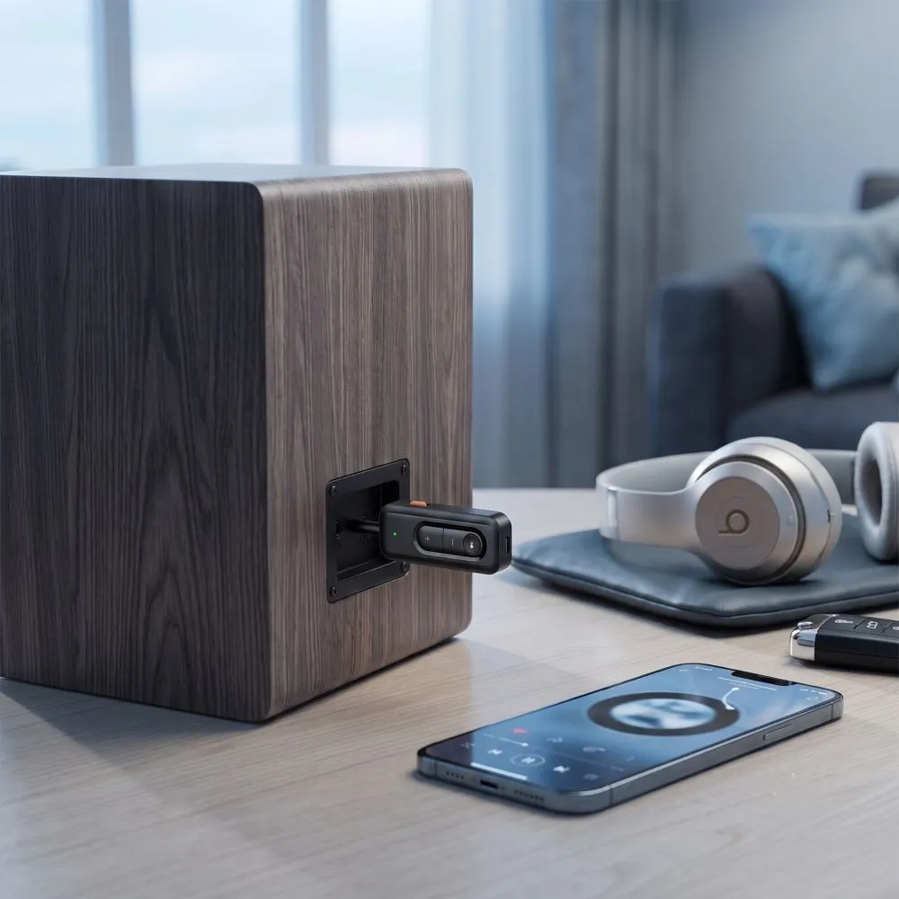 Datu kabeļi TECH-PROTECT ULTRABOOST AU03 AUDIO ADAPTER AUX BLUETOOTH 6.0 Viedierīču