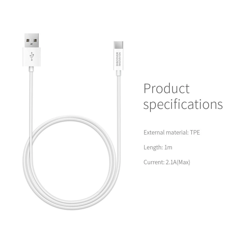 Aксессуары Кабель передачи данных Nillkin Cable (USB to Micro)  белый