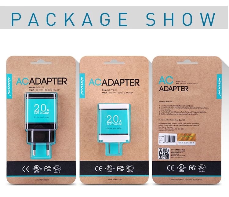Aксессуары Кабель передачи данных AC Adapter Universal EU  белый