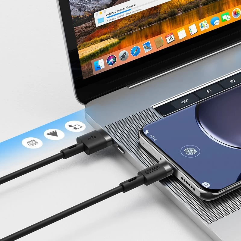 Aксессуары Кабель передачи данных JOYROOM USB TYPE-C Cable 120cm  черный