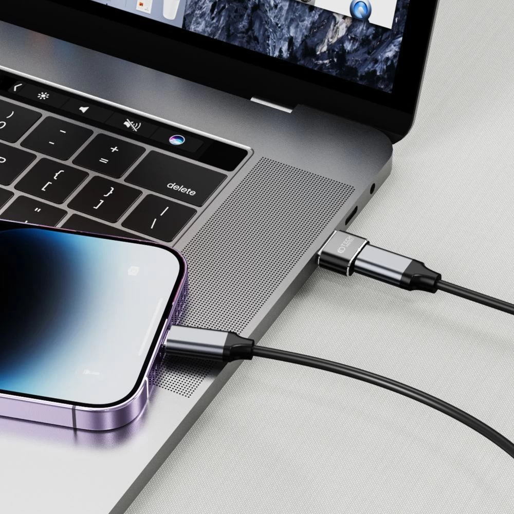 Aксессуары Кабель передачи данных TECH-PROTECT ULTRABOOST ADAPTER USB TO TYPE-C  черный