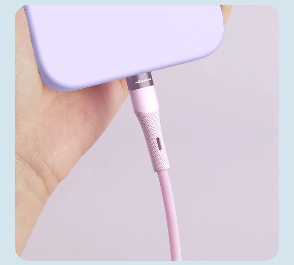 Aксессуары Кабель передачи данных NILLKIN FLOWSPEED LIQUID SILICON CABLE TYPE-C TO PD60W 1.2M  черный