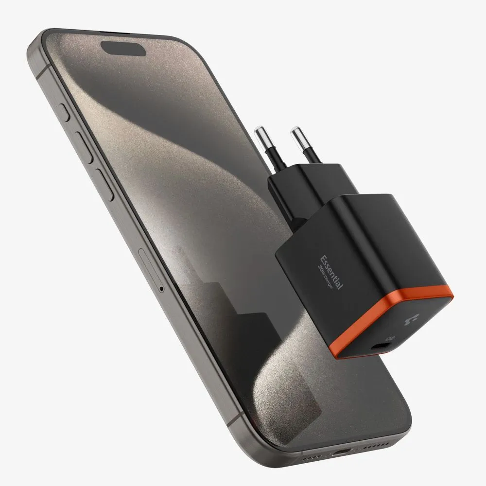 Aксессуары Кабель передачи данных SPIGEN EE301EU ARCSTATION ESSENTIAL CHARGER 30W  черный