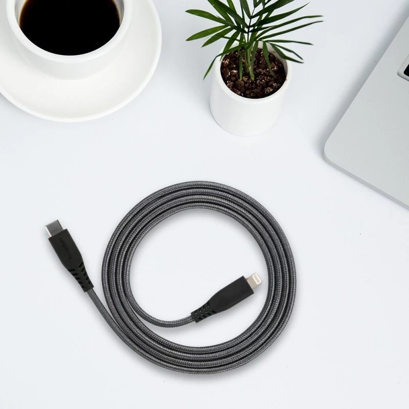 Accessories Data cables TRONSMART LCC05 Black Apple MFi USB-C to Lightning, M-M, 2M  black