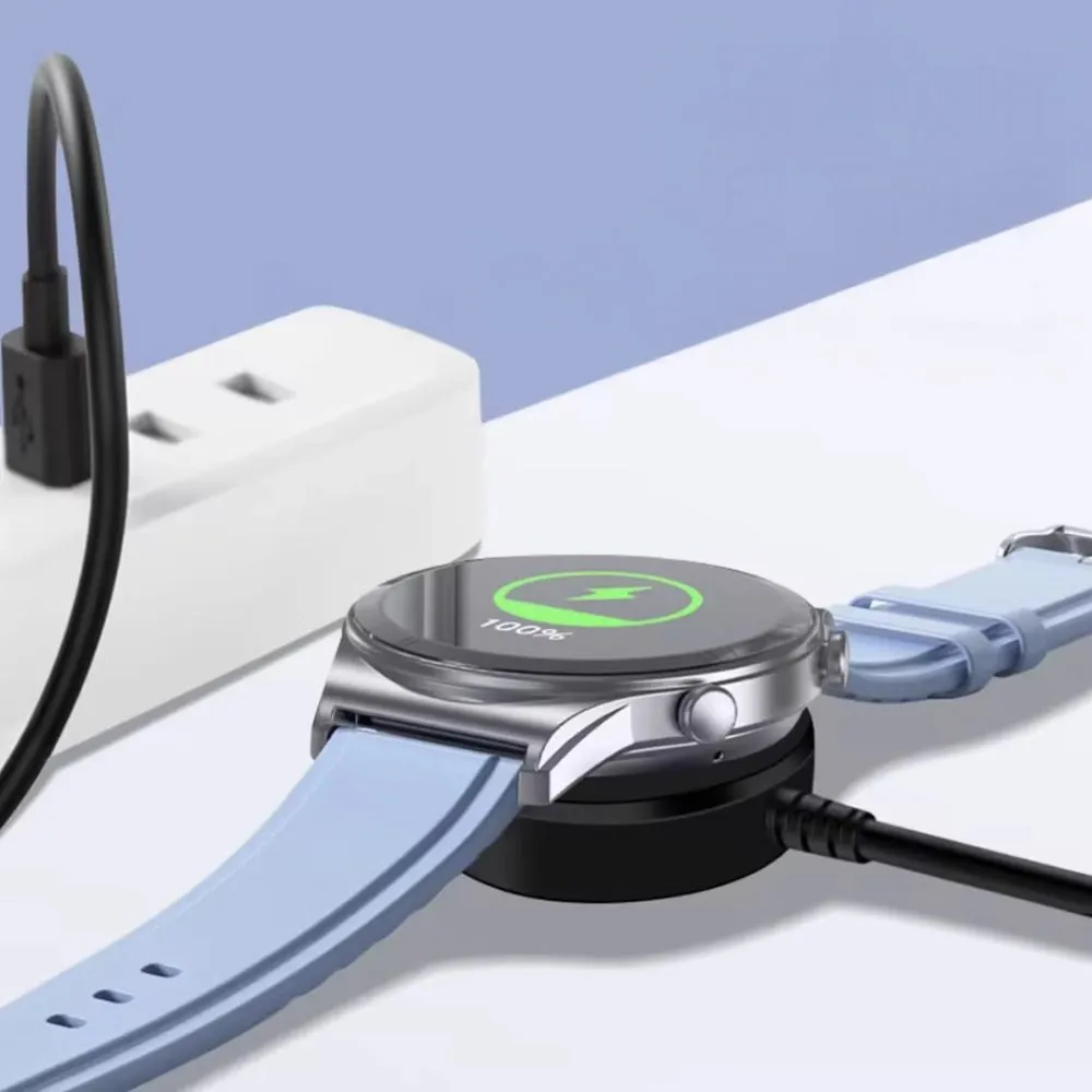 Accessories Data cables TECH-PROTECT MC03 ULTRABOOST MAGNETIC CHARGING TYPE-C CABLE 100CM Samsung Galaxy Watch  black