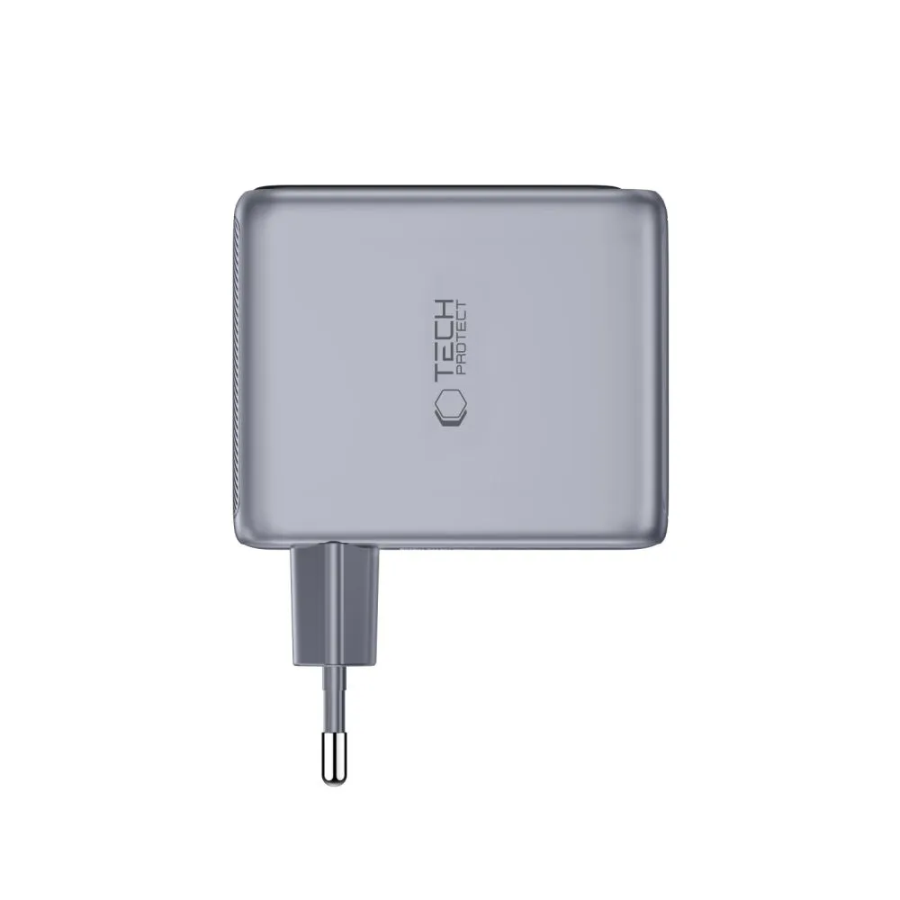 Accessories Data cables TECH-PROTECT POWERVISION NC100W-GAN 3-PORT NETWORK CHARGER PD 100W / QC3.0 Phone Case &