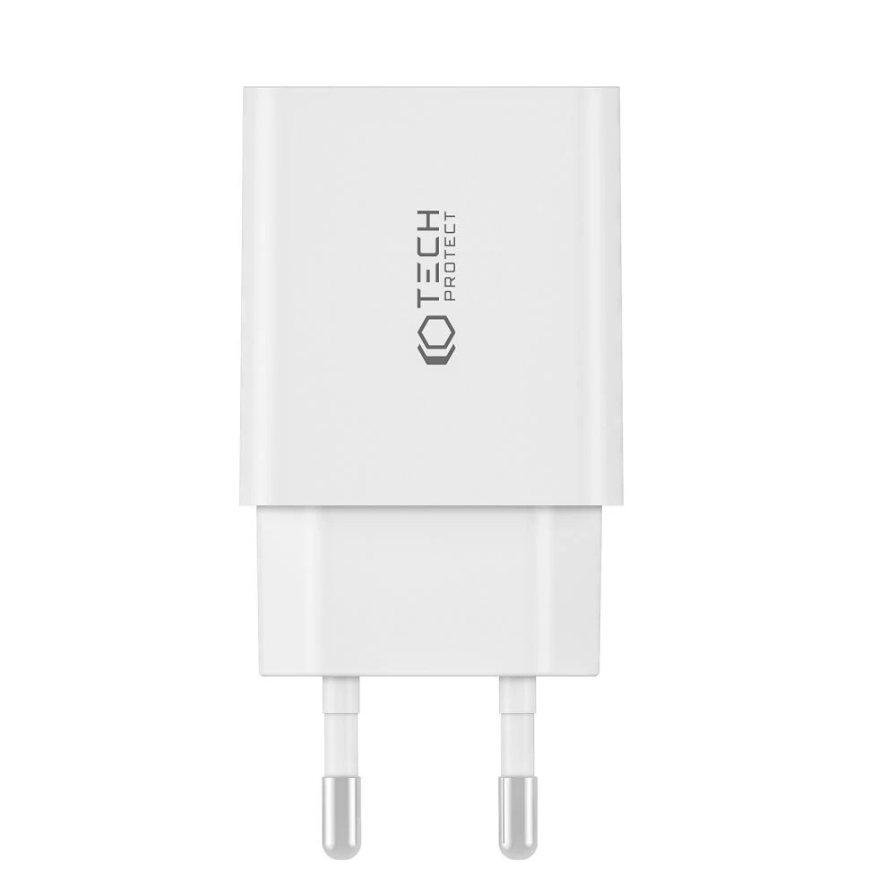 Datu kabeļi TECH-PROTECT C35W 2-PORT NETWORK CHARGER PD35W balts