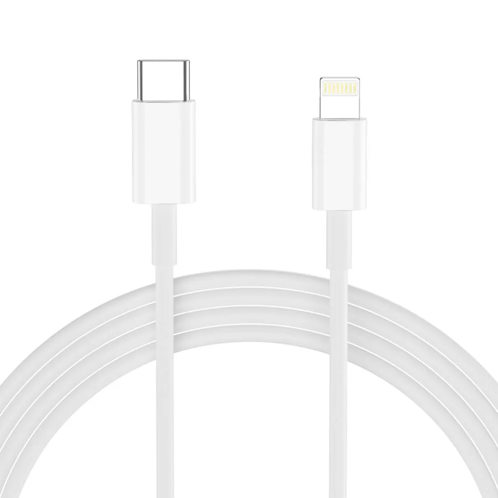 Aксессуары Кабель передачи данных TECH-PROTECT NC20W 1-PORT NETWORK CHARGER PD20W + LIGHTNING CABLE белый