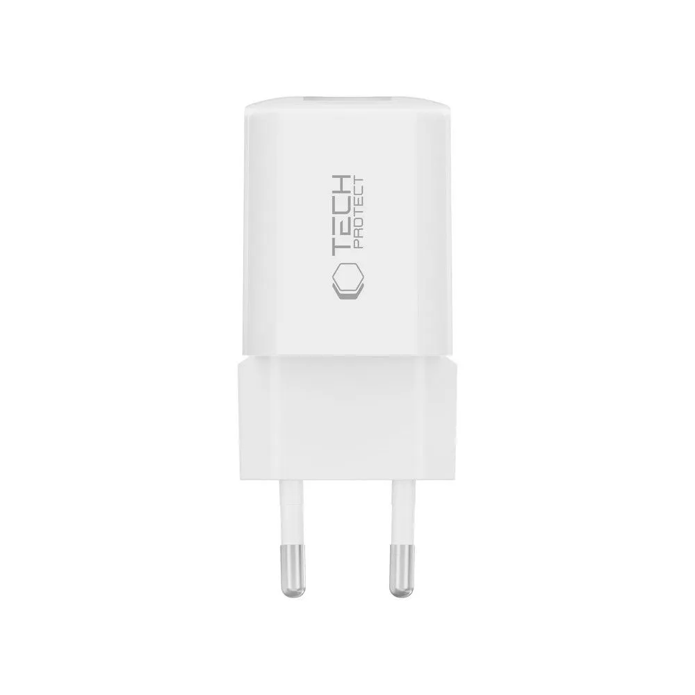 Aксессуары Кабель передачи данных TECH-PROTECT NCM33W 2-PORT NETWORK CHARGER PD33W/QC3.0 белый