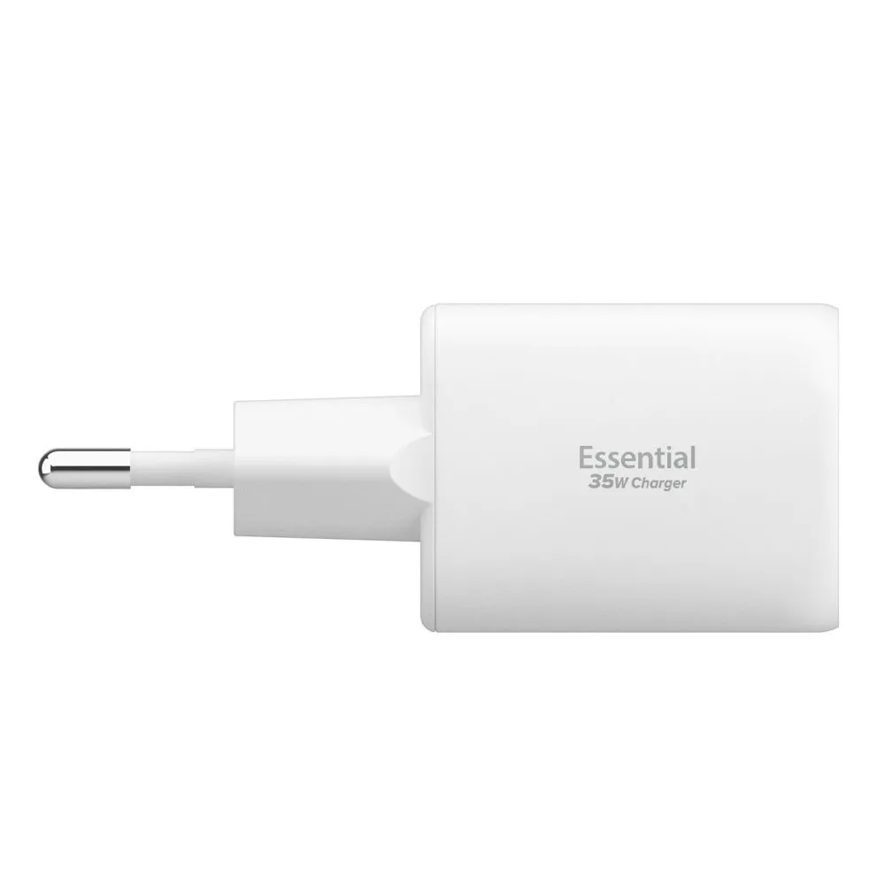 Aксессуары Кабель передачи данных SPIGEN ESSENTIAL EE352EU 2-PORT NETWORK CHARGER 35W  белый