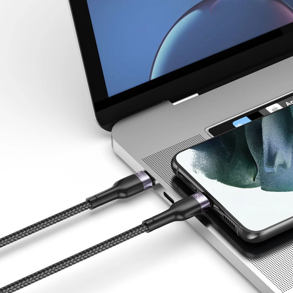 Aксессуары Кабель передачи данных TECH-PROTECT ULTRABOOST TYPE-C CABLE PD60W/3A 200CM черный