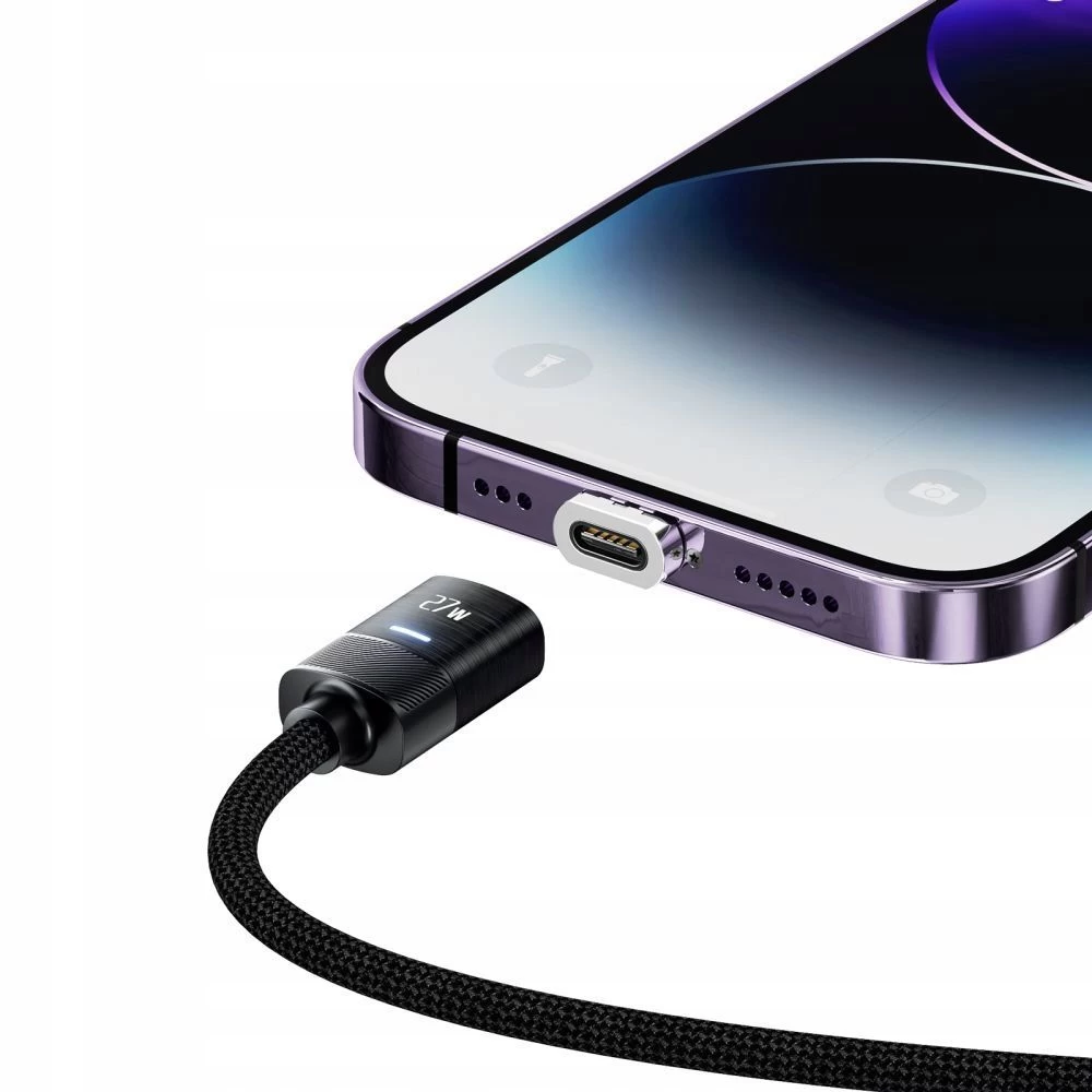 Aксессуары Кабель передачи данных TECH-PROTECT ULTRABOOST MAGNETIC CABLE LIGHTNING & TYPE-C PD27W/3A 200CM черный