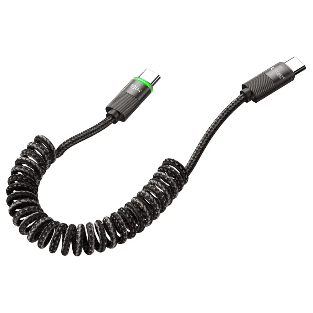 Aксессуары Кабель передачи данных TECH-PROTECT UB20T ULTRABOOST TYPE-C CABLE PD100W/5A 180CM черный