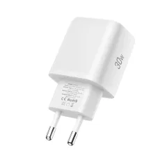 Puhelintarvikkeet Liitäntäkaapelit TECH-PROTECT NCA30 2-PORT NETWORK CHARGER PD 30W / QC3.0 + TYPE-C CABLE 