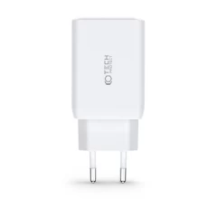 Aксессуары Кабель передачи данных TECH-PROTECT C65W 3-PORT NETWORK CHARGER PD65W/QC3.0  белый
