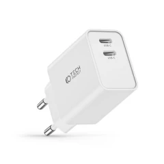 Aксессуары Кабель передачи данных TECH-PROTECT C35W 2-PORT NETWORK CHARGER PD35W  белый