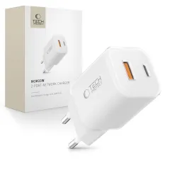 Aксессуары Кабель передачи данных  TECH-PROTECT NCM33W 2-PORT NETWORK CHARGER PD33W/QC3.0
