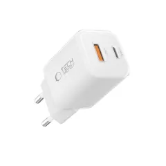 Aксессуары Кабель передачи данных TECH-PROTECT NCM33W 2-PORT NETWORK CHARGER PD33W/QC3.0  белый