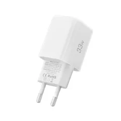 Aксессуары Кабель передачи данных TECH-PROTECT NCM33W 2-PORT NETWORK CHARGER PD33W/QC3.0  белый