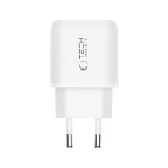 Tillbehör Datakablar TECH-PROTECT NCA30 2-PORT NETWORK CHARGER PD 30W / QC3.0  vit