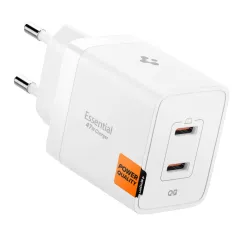 Aксессуары Кабель передачи данных  SPIGEN ESSENTIAL EE472EU 2-PORT NETWORK CHARGER 47W