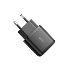 Aксессуары Кабель передачи данных TECH-PROTECT C20W 2-PORT Network Charger PD20W/QC3.0  черный