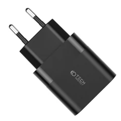 Aксессуары Кабель передачи данных TECH-PROTECT C30W 2-PORT Network Charger PD30W/QC3.0  черный
