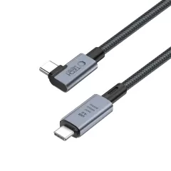 Aксессуары Кабель передачи данных чехол для телефона черный TECH-PROTECT ULTRABOOST MAX ”L” USB 4.0 8K 40GBPS TYPE-C CABLE PD240W 150CM