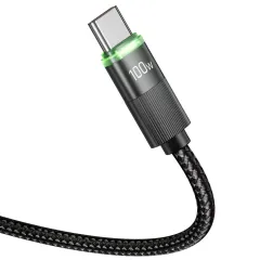 Aксессуары Кабель передачи данных TECH-PROTECT UB20T ULTRABOOST TYPE-C CABLE PD100W/5A 180CM  черный